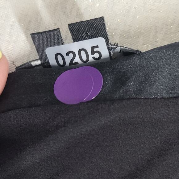 Theory Sharin black silk one shoulder dress women's Size 4 Quiet Luxury matrix - Picture 8 of 10